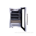 Glass Door Freestanding Beverage Wine Cooler Refrigerator